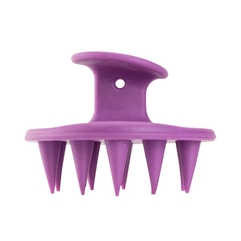 1Pcs Hair Brush Scalp Massager for Hair Growth Mold-Free Silicone Scalp Massager Shampoo Brush Scalp Scrubber Exfoliator Tools