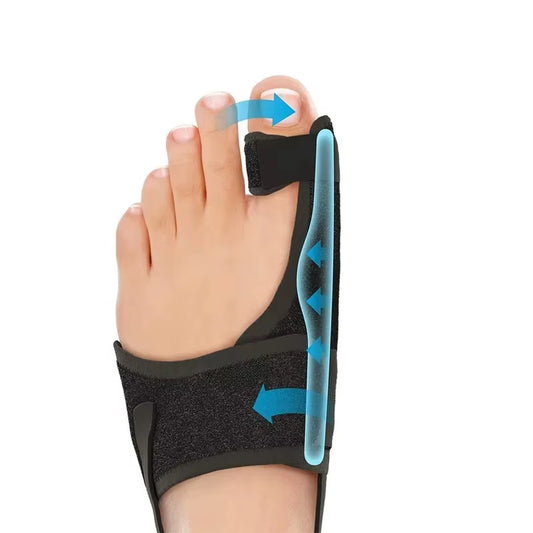 Orthopedic Bunion Splint Corrector Big Toe Separator Pain Relief Non-Surgical Hallux Valgus Correction Hammer Toe Straightener