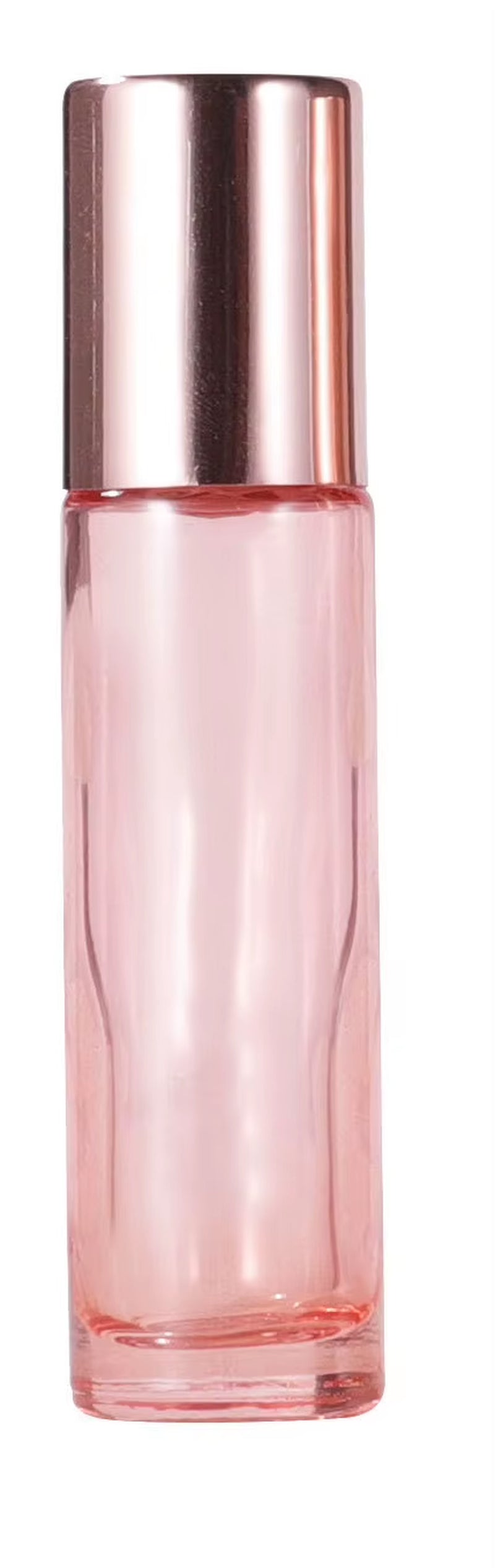 5Ml 10Ml Glass Roll on Bottle Rose Gold Color Roller Ball for Essential Oils Perfume Beads Lip Oil Eye Mini Portable Travel