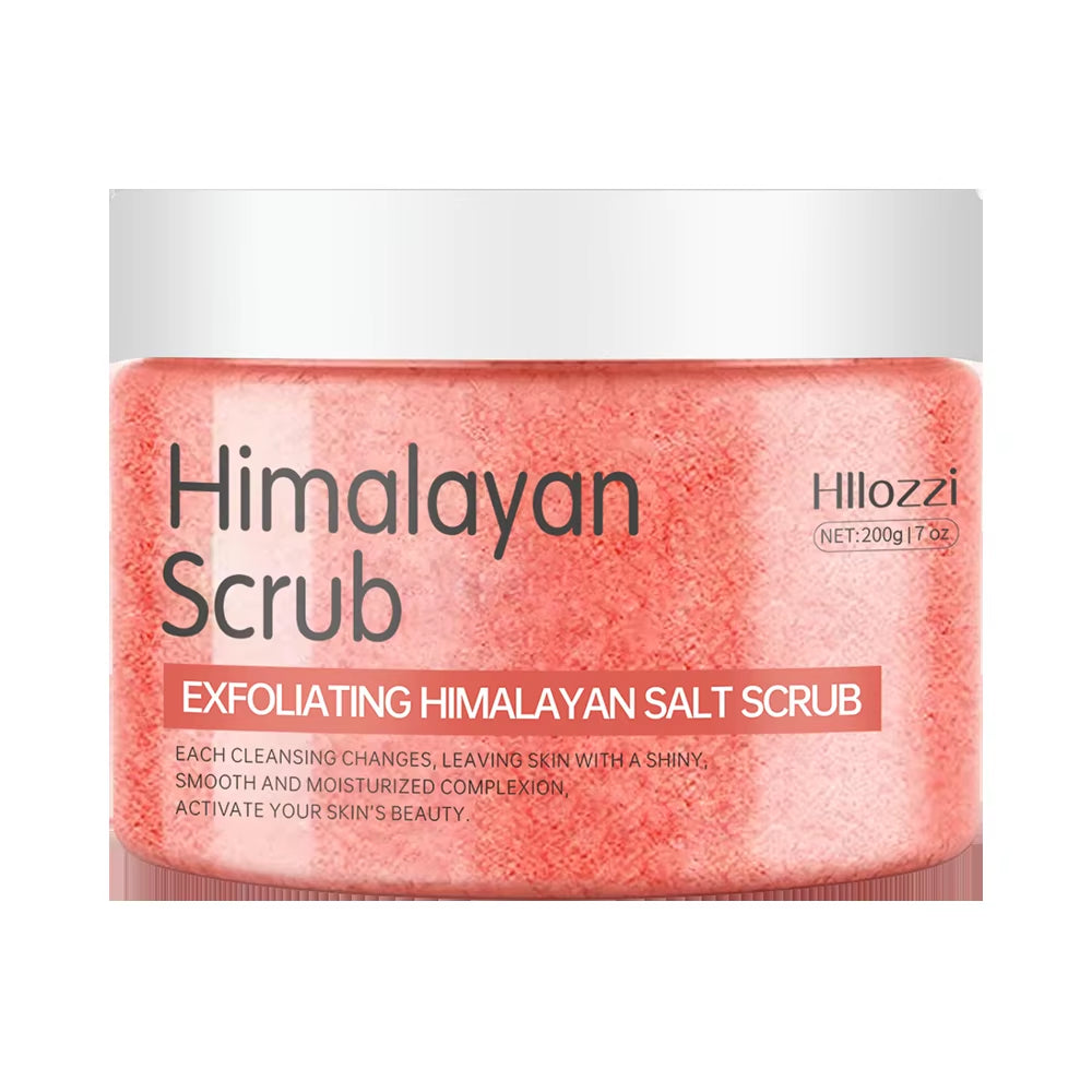 Himalayan Salt Scrub Cleanses the Skin, Whitens, Exfoliates, Removes Dead Skin, and Makes the Skin Smooth and Elastic Bathing