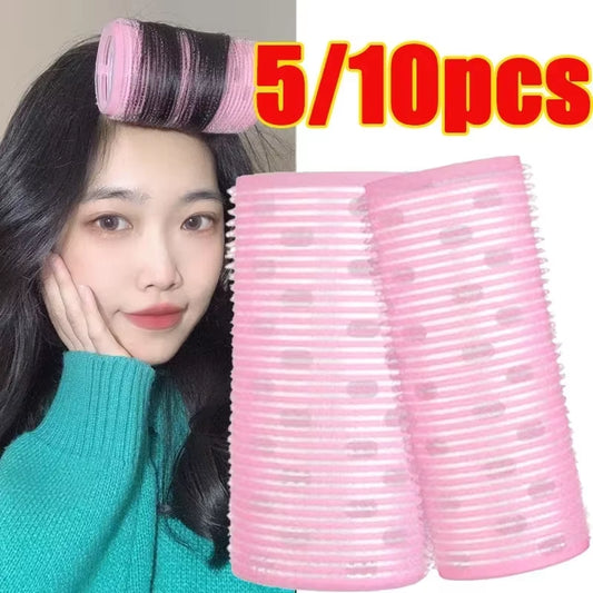 Self Grip Hair Rollers Curler Hairs Rollers Set Assorted Sizes and Colors Styling Curling Tools DIY Hair Curlers