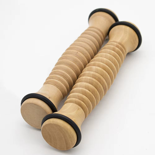 Wooden Body Massage Tool Foot Reflexology Acupuncture Thai Massage Roller Therapy Meridians Scrap Lymphatic Health Care