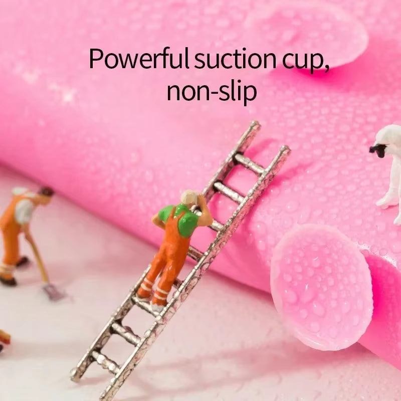 Anti-Slip Shower Foot Scrub Massager - Anti-Slip, Easy to Clean, Enhanced Exfoliation and Relaxation Bathroom Massage Pad