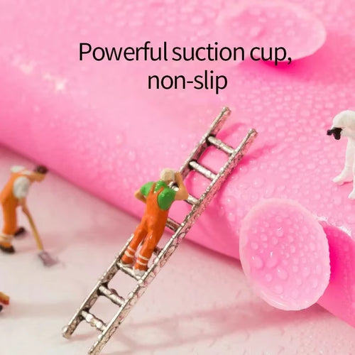 Anti-Slip Shower Foot Scrub Massager - Anti-Slip, Easy to Clean, Enhanced Exfoliation and Relaxation Bathroom Massage Pad