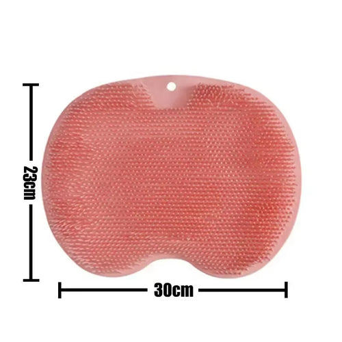 Anti-Slip Shower Foot Scrub Massager - Anti-Slip, Easy to Clean, Enhanced Exfoliation and Relaxation Bathroom Massage Pad