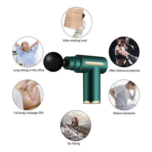 Fascia Gun Muscle Relaxation Massager Electric Vibration Massage Gun Professional Grade Neck Membrane Gun 2026