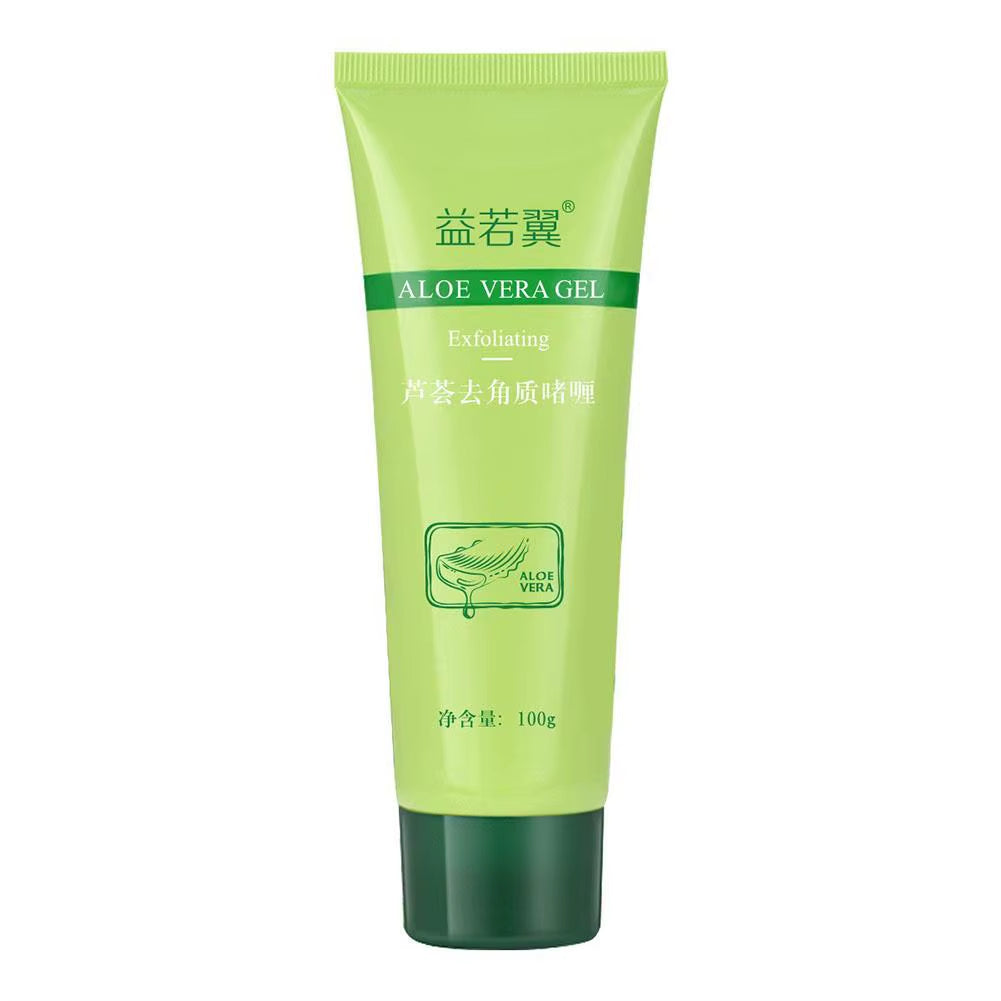 Face Exfoliating Gel Aloe Vera Facial Exfoliating Scrub Cleanses Remove Blackhead Moisturizing Shrink Pores Skin Care 30G-100G
