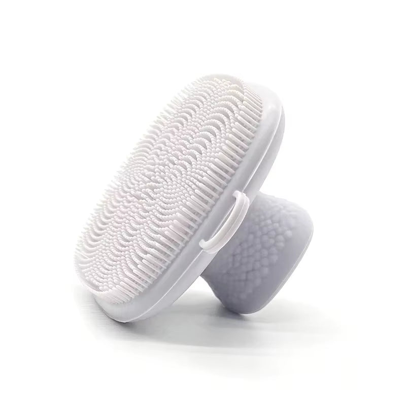 Silicone Face Scrubber for Men and Women Facial Cleansing Brush Silicone Face Wash Brush Manual Cleansing Skin Care Face Brushes