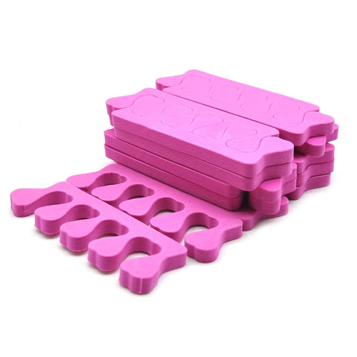 50Pcs/Pack Nail Art Tool Finger Toe Separators Nail Polish Feet Care Sponge Toe Separators Bulk Manicure Pedicure Salon/Home