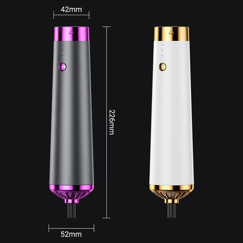 Multi Functional Hair Dryer 5-In-1 Hot Air Comb Straight Hair Comb Negative Ion Hair Care Curling Iron Hair Dryer Styling