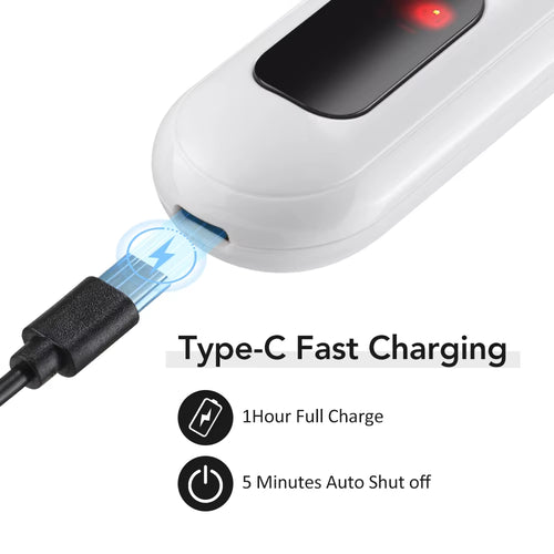 Digital Display Electric Heated Eyelash Curler Professional Eyes Makeup Tool for Women Eyelash Long-Lasting Curl Clip Tool