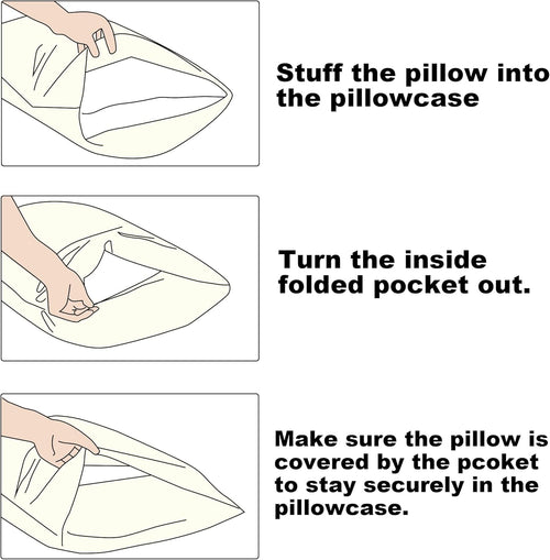 2 Pack Queen Silk Satin Pillowcases for Hair and Skin, Silky Soft and Luxurious Bedding Pillow Cases with Envelope Closure, 20X30 Inches, Pink