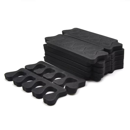 50Pcs/Pack Nail Art Tool Finger Toe Separators Nail Polish Feet Care Sponge Toe Separators Bulk Manicure Pedicure Salon/Home