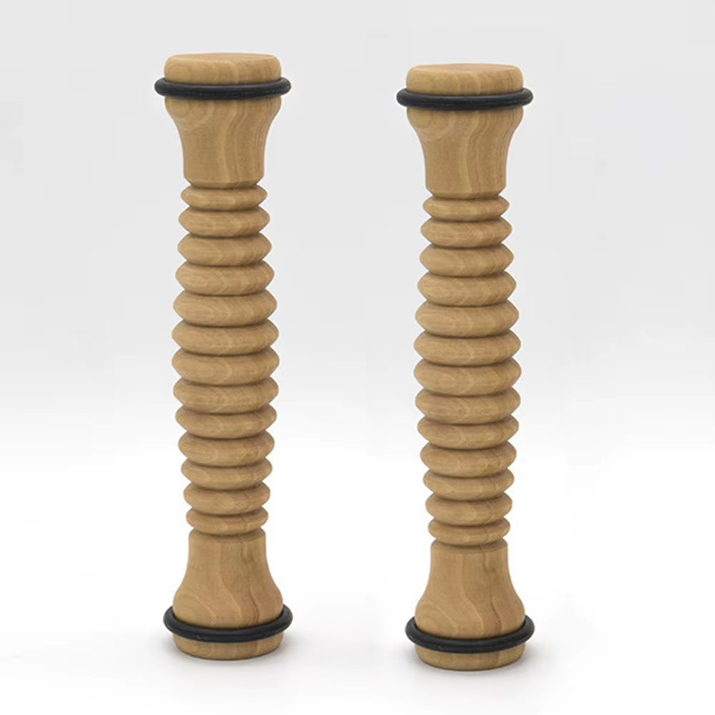 Wooden Body Massage Tool Foot Reflexology Acupuncture Thai Massage Roller Therapy Meridians Scrap Lymphatic Health Care