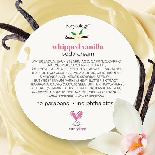 Shea Butter Body Cream, Whipped Vanilla, 8 Oz