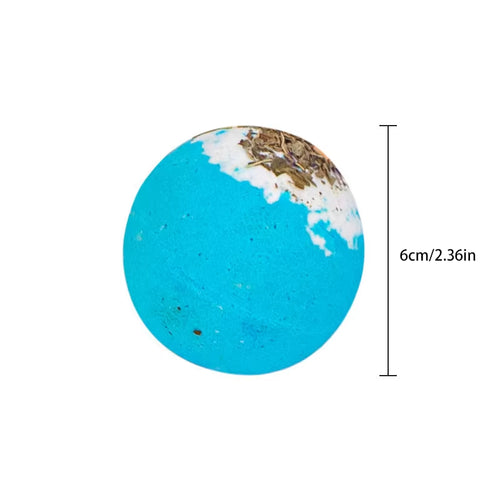 17 Styles Shower Bath Salt Ball Dried Flower Ease Tension Natural Essential Oil Bubble Bouncy Explosion Bath Ball Clean Bathtub