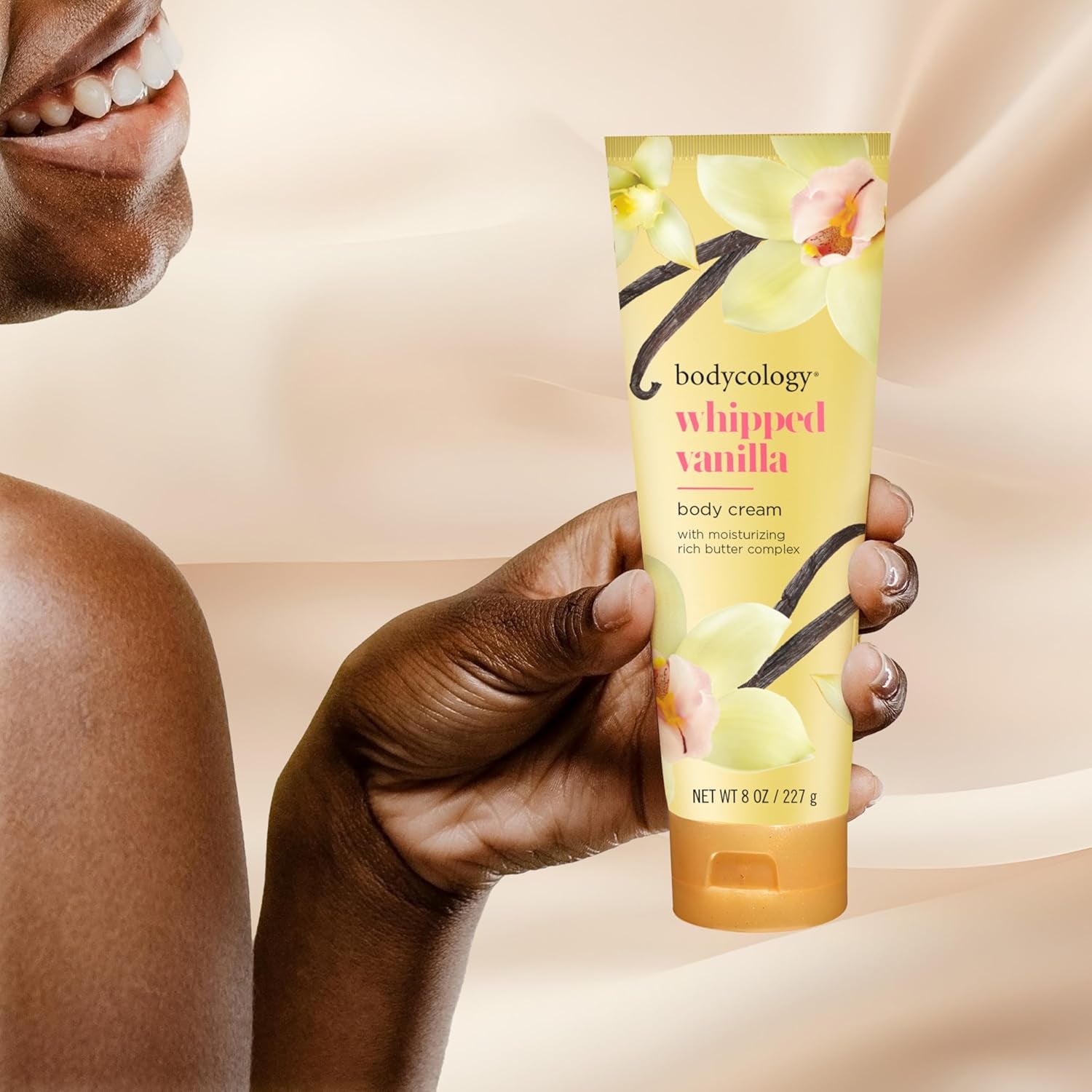 Shea Butter Body Cream, Whipped Vanilla, 8 Oz