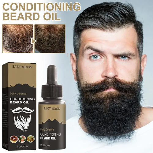 30Ml Beard Growth Oil Serum for Men Beard Growth and Grooming Soften Strengthen Styling Beard Oil Nourish Beard Care Oil
