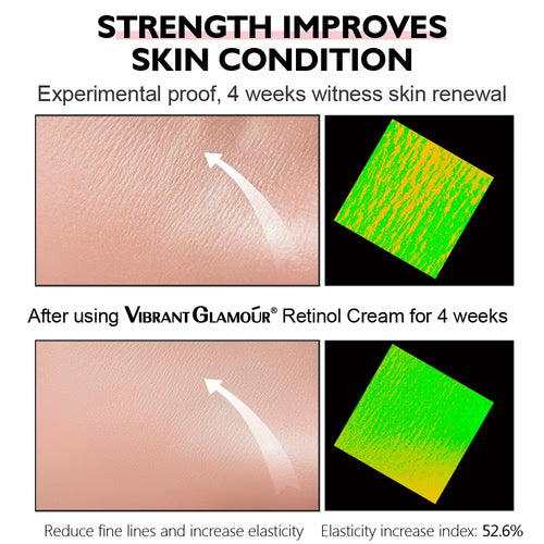 Retinol Facial Cream Anti-Aging Removal Wrinkle Fine Lines Repair Skin Barrier Whitening Brightening Moisturizing Face Cream